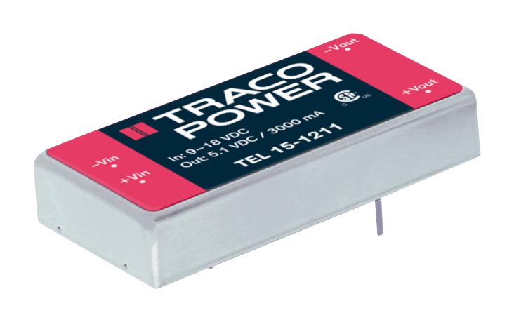 TEL 15 2411 Traco Power Isolated Through Hole DC DC Converter ITE 2 1