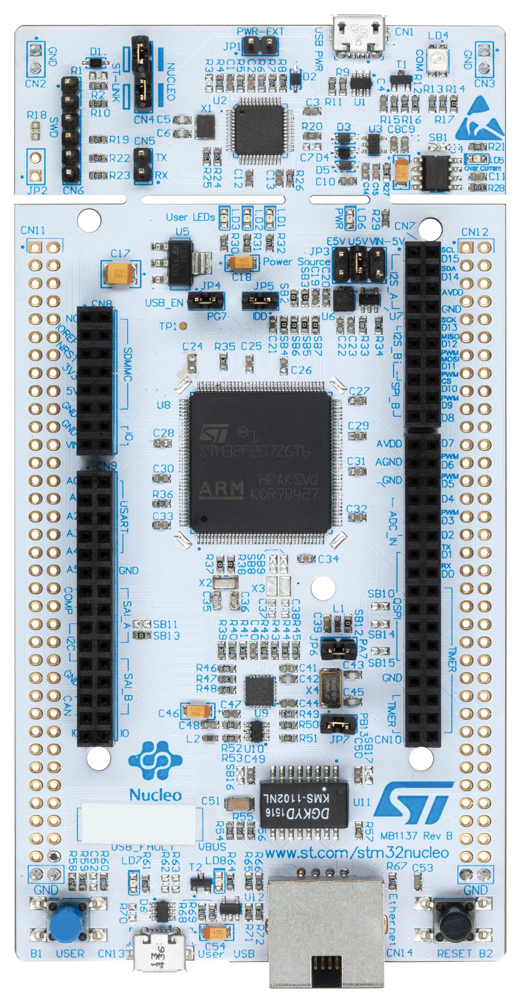 NUCLEO F446ZE Stmicroelectronics Development Board STM32F446ZE MCU