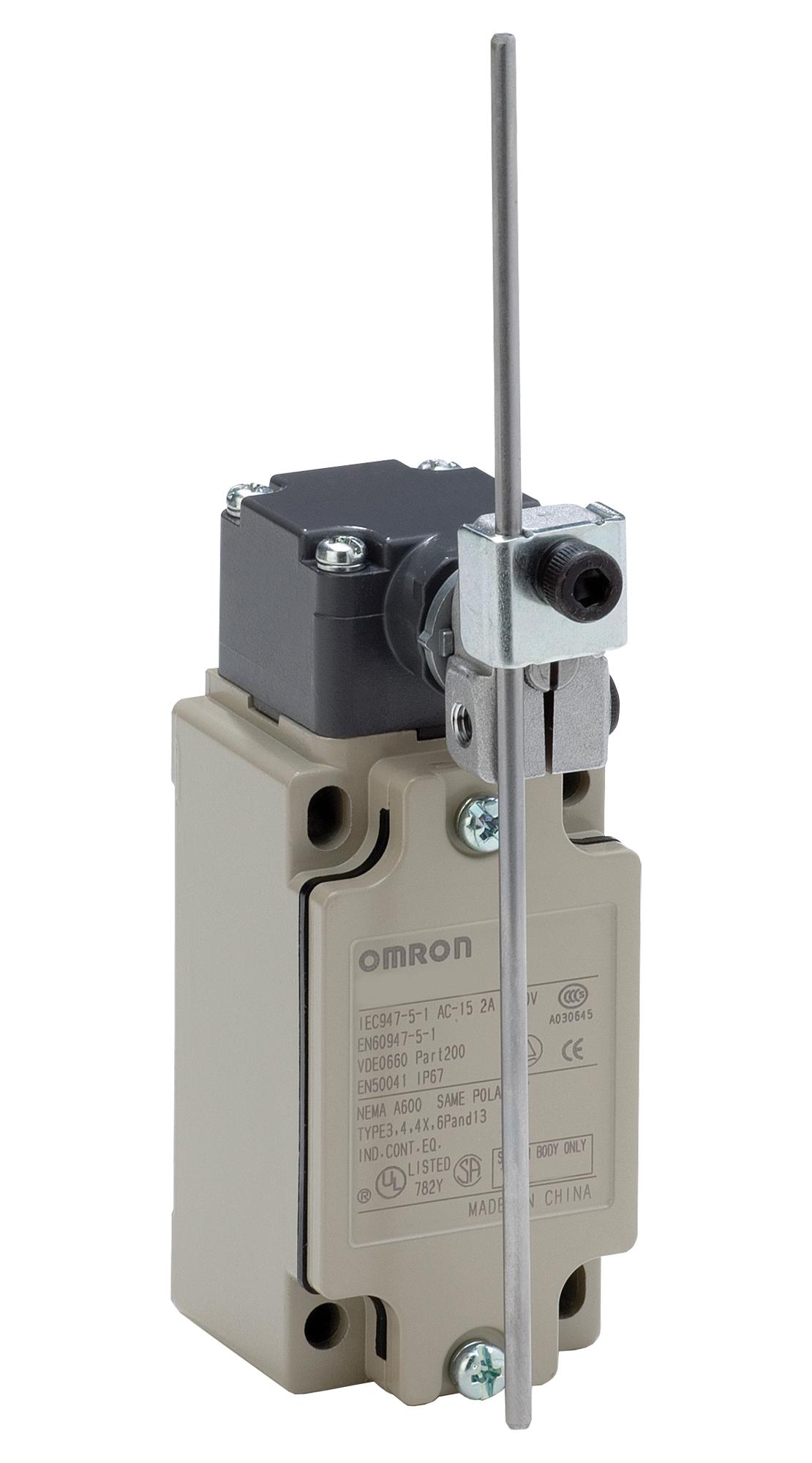 D B A N Omron Industrial Automation Limit Switch Adjustable Rod