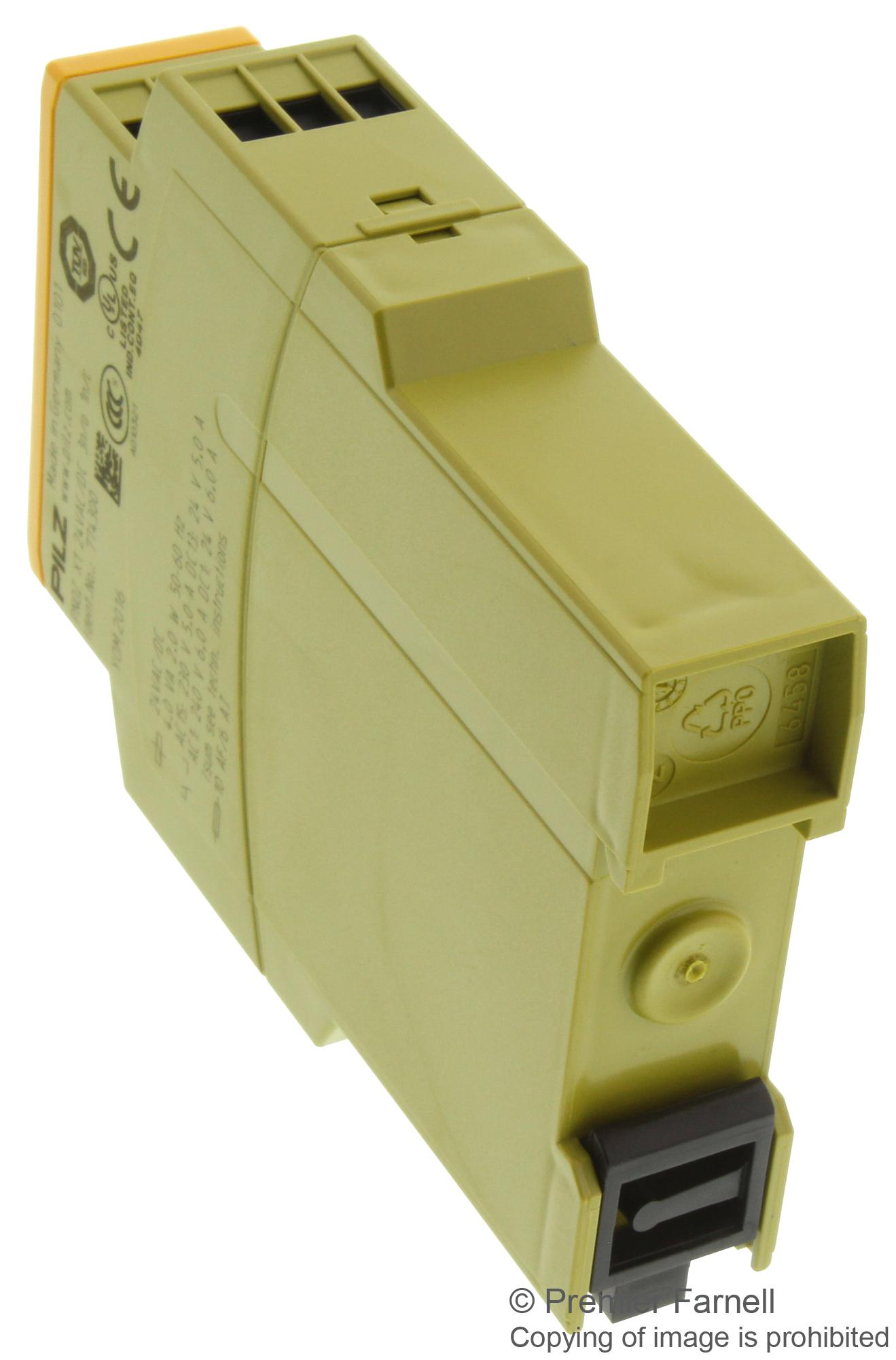 Pnoz X V Pilz Safety Relay Vac Vdc Pst No