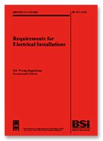 INSTITUTE OF ELECTRICAL ENGINEERS IEE WIRING REGS 17TH ED