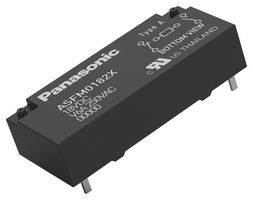 Safety Relay, Flat type safety relays, SPST-NO, SPST-NC, SF-M, Through Hole