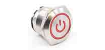 PVHC7 Series - High-current anti-vandal switch rated for 20A.